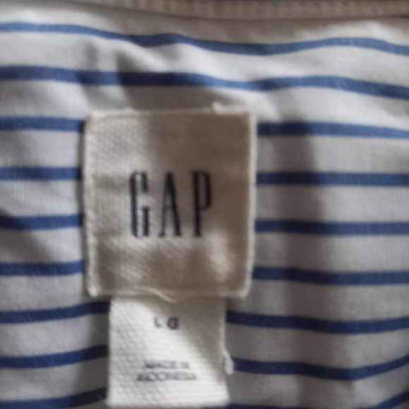 Hi-lo tailored stripe shirt - Picture 5 of 7